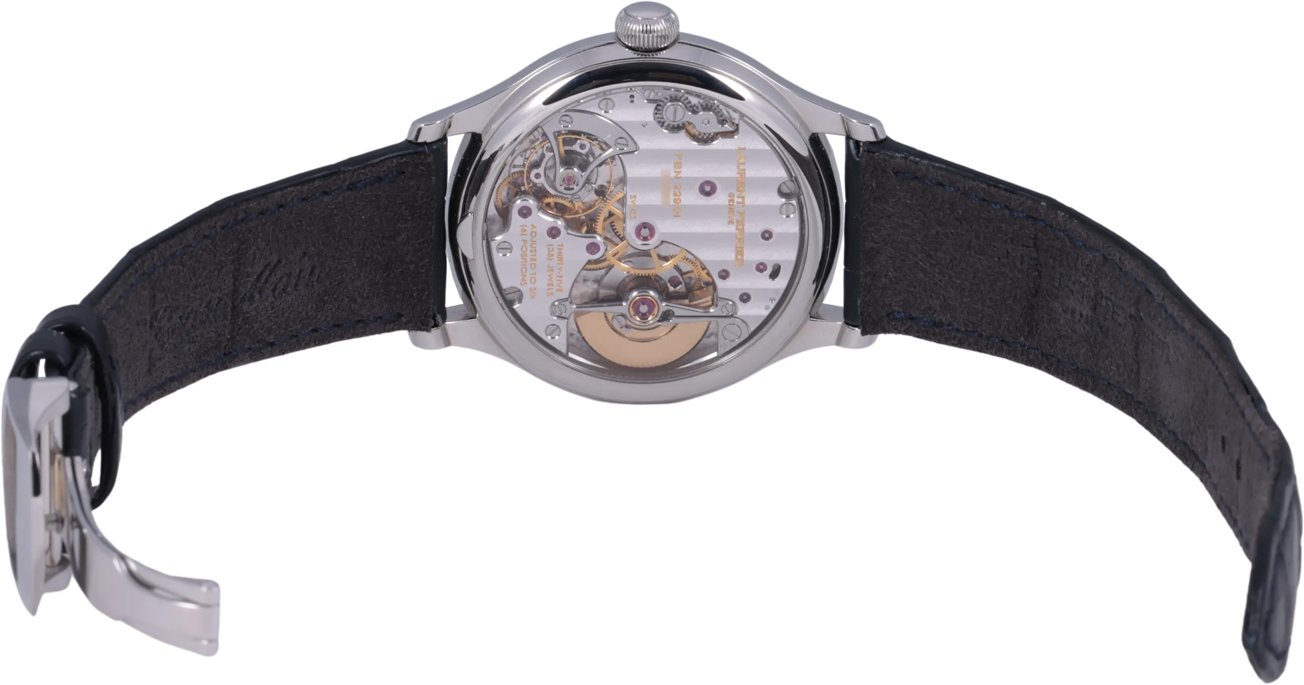 Laurent Ferrier Classic Micro-Rotor Natural Escapement Blue LCF004.AC.CG2.1